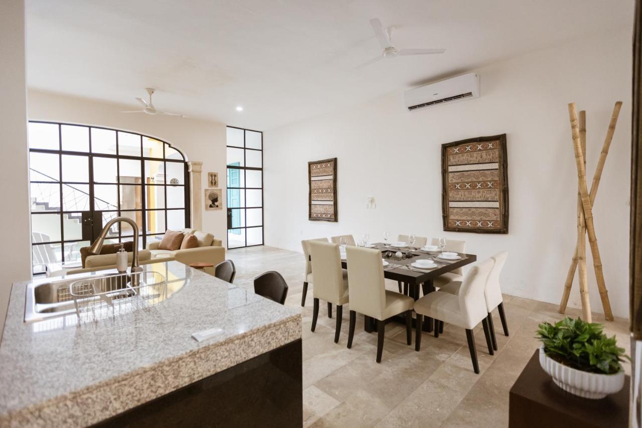 Casa Ubicada En El Corazon De Merida, Ac Y Piscina! Exteriör bild