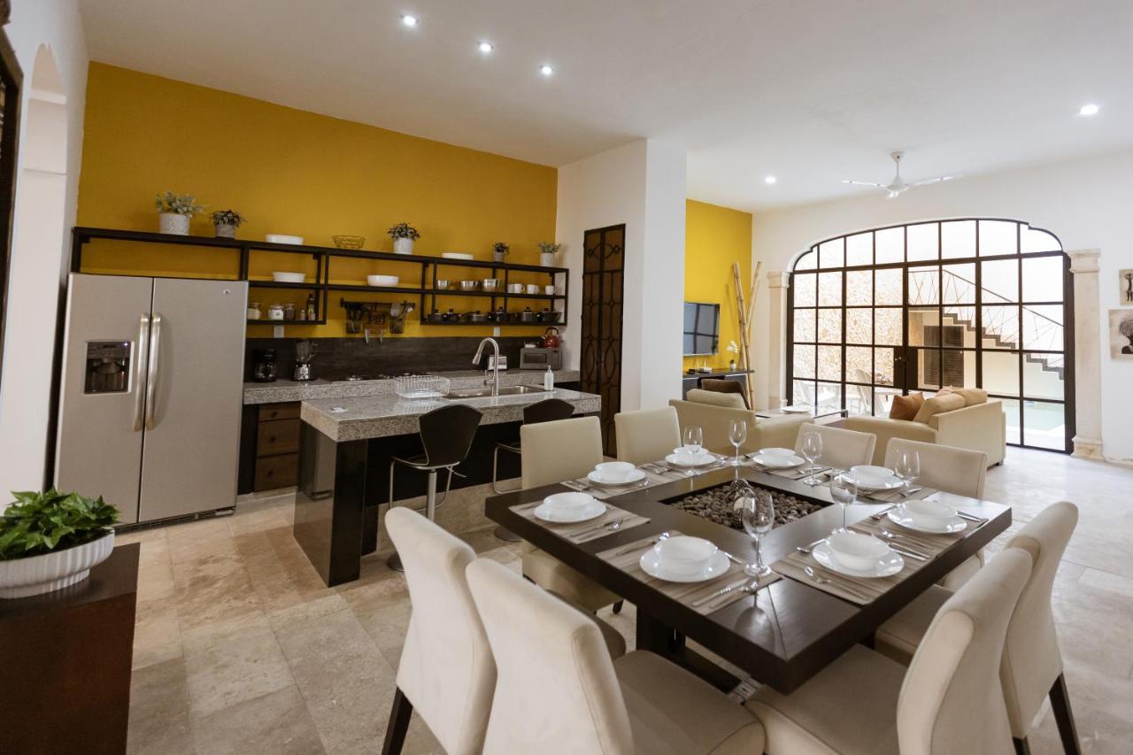 Casa Ubicada En El Corazon De Merida, Ac Y Piscina! Exteriör bild